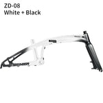 Cargar imagen en el visor de la galería, T1000 Carbon MTB Road Frame BSA 20 Inch Folding Bike Frames
