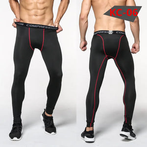 Men's Compression Training Pants – Gym, Running & Bodybuilding