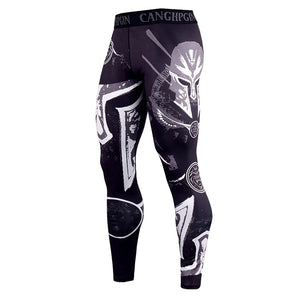 Men's Compression Training Pants for Gym & Running