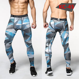 Men's Compression Training Pants – Gym, Running & Bodybuilding