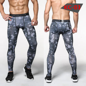 Men's Compression Training Pants – Gym, Running & Bodybuilding