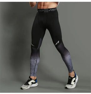 Men's Compression Training Pants – Gym, Running & Bodybuilding