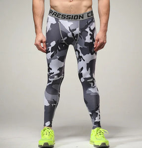 Men's Compression Training Pants – Gym, Running & Bodybuilding