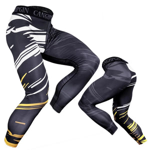 Men's Compression Training Pants for Gym & Running