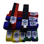 Carica l&#39;immagine nel visualizzatore di Gallery, High-Quality Taekwondo and JUDO Belts ITF - Pure Cotton Martial Arts
