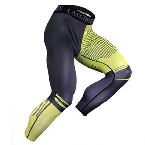 Men's Compression Training Pants for Gym & Running