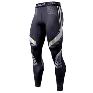 Men's Compression Training Pants for Gym & Running