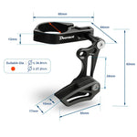 Carica l&#39;immagine nel visualizzatore di Gallery, MTB Bike Chain Guide 1X System ISCG 03/05 BB Post Mount
