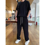 Cargar imagen en el visor de la galería, Summer Loose Ice Sports Tracksuit | Casual Two-Piece Set
