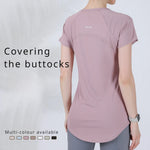 Carregar imagem no visualizador da galeria, Slim Yoga Shirts Women | Quick-Drying Fitness Sportswear
