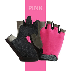 Breathable Weightlifting Gym Gloves – Anti-Slip Fingerless