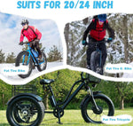 Carica l&#39;immagine nel visualizzatore di Gallery, 20/24 Inch Fat Bike Tire E-Bike Snow Mountain Folding
