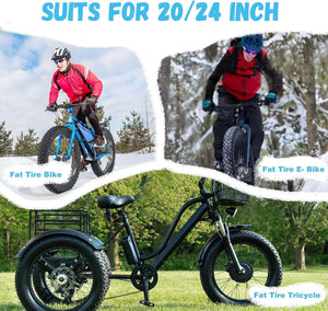 20/24 Inch Fat Bike Tire E-Bike Snow Mountain Folding