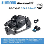 Carica l&#39;immagine nel visualizzatore di Gallery, Shimano BR-TX805 Mechanical Disc Brake Calipers
