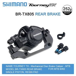 Shimano BR-TX805 Mechanical Disc Brake Calipers