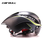 Load image into Gallery viewer, Aero TT Road Bicycle Helmet with Goggles | Racing Safety
