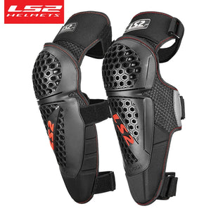 LS2 Motorcycle Knee & Elbow Pads - Breathable Protective Combo