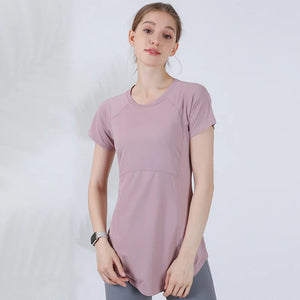 Slim Yoga Shirts Women | Quick-Drying Fitness Sportswear