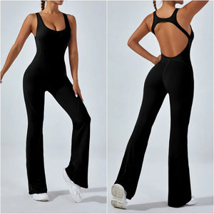 Women’s Workout Jumpsuit: Yoga Bodysuit & Butt Lift