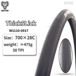 Carregar imagem no visualizador da galeria, Thickslick 700C Road Bike Tires 23C 25C 28C Ultra Light
