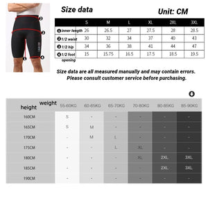 Lameda Men's Cycling Shorts Breathable Anti-Slip Quick Dry