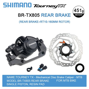 Shimano BR-TX805 Mechanical Disc Brake Calipers