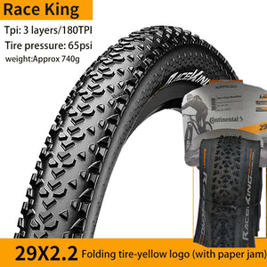 Continental MTB Tire 26 27.5 29 Inch Race King X-King