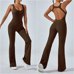 Cargar imagen en el visor de la galería, Women’s Workout Jumpsuit: Yoga Bodysuit &amp; Butt Lift
