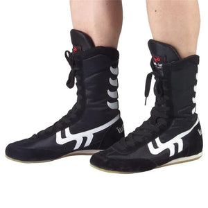 Professional Boxing Wrestling Shoes | Indoor Fighting Boots