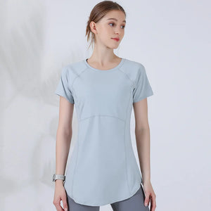 Slim Yoga Shirts Women | Quick-Drying Fitness Sportswear