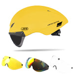 Carregar imagem no visualizador da galeria, JTS Bicycle Helmet with Goggles | Riding Safety Hat
