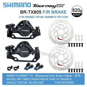 Shimano BR-TX805 Mechanical Disc Brake Calipers