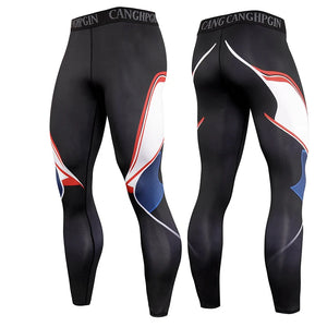 Men's Compression Training Pants for Gym & Running