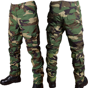 Camo Tactical Sets Men Long Sleeve + Cargo Pants