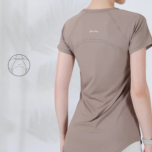 Slim Yoga Shirts Women | Quick-Drying Fitness Sportswear