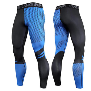 Men's Compression Training Pants for Gym & Running