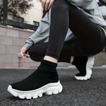 Cargar imagen en el visor de la galería, Ultralight High-Top Running Shoes | Breathable Sock Sneakers
