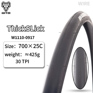 Thickslick 700C Road Bike Tires 23C 25C 28C Ultra Light