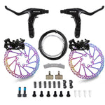 Carica l&#39;immagine nel visualizzatore di Gallery, BUCKLOS MTB Disc Brake Set 160mm Mechanical Calipers &amp; Rotor
