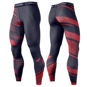 Men's Compression Training Pants for Gym & Running