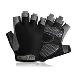 Carica l&#39;immagine nel visualizzatore di Gallery, Breathable Weightlifting Gym Gloves – Anti-Slip Fingerless
