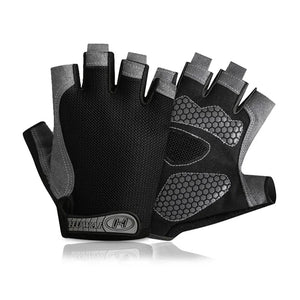 Breathable Weightlifting Gym Gloves – Anti-Slip Fingerless