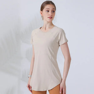 Slim Yoga Shirts Women | Quick-Drying Fitness Sportswear