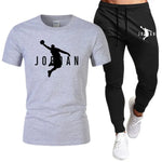 Carica l&#39;immagine nel visualizzatore di Gallery, Men&#39;s Long Pants Set | T-Shirt &amp; Casual Pants
