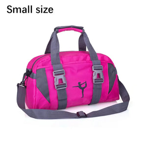 Waterproof Yoga Fitness Bag for Women - Nylon Sport Crossbody