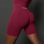 Carregar imagem no visualizador da galeria, High Waist Seamless Gym Shorts for Women | Scrunch Butt Booty
