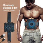 Cargar imagen en el visor de la galería, Abdominal Muscle Stimulator USB - Fitness Training Gear
