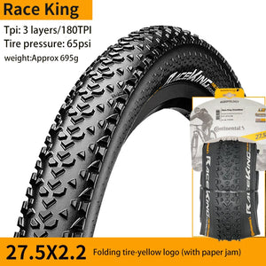 Continental MTB Tire 26 27.5 29 Inch Race King X-King