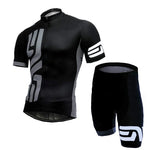 Cargar imagen en el visor de la galería, Men&#39;s Road Bike Cycling Jersey &amp; Shorts - Gel Padded
