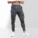 Carica l&#39;immagine nel visualizzatore di Gallery, Men&#39;s Camouflage Fitness Pants – Slim Running &amp; Training Overalls
